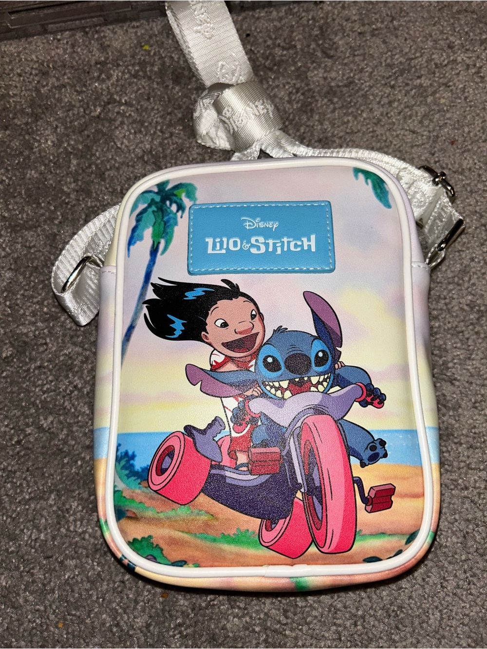 Excellent used condition Buckledown Lilo & Stitch Crossbody Bag - Multicolor